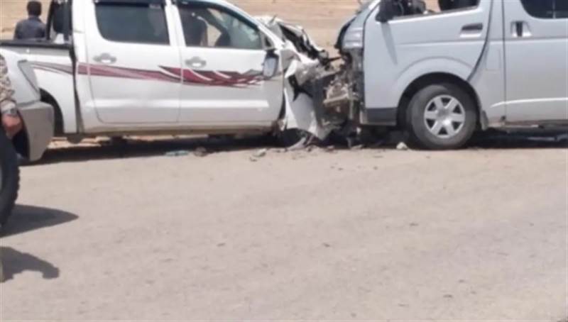 حضرموت... وفاة وإصابة 4 أشخاص في حادث سير في ثمود بينهم سائحين صينيَين