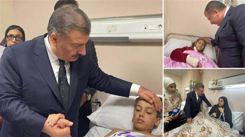 Gazze'deki bazı hastalar Türkiye'ye getirilecek