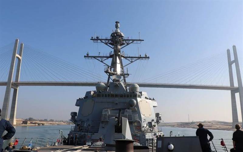 ABD Savaş Gemisi Yemen'de İran Destekli Husilerin Gönderdiği Kamikaze Dronları Düşürdü