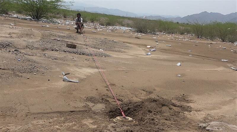 Yemen’de Husilerin döşediği mayının patlaması sonucu bir kişi yaralandı