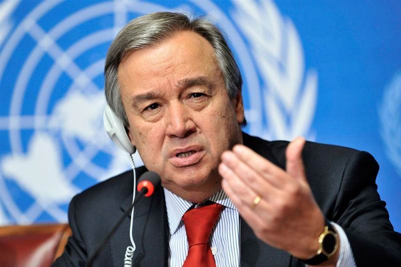 Guterres Kızıldeniz ve bölgede gerilimin tırmandırılmaması çağrısında bulundu
