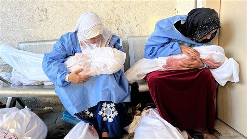 BM: Gazze'de saat başı 2 anne, her iki saatte bir 7 kadın öldürülüyor