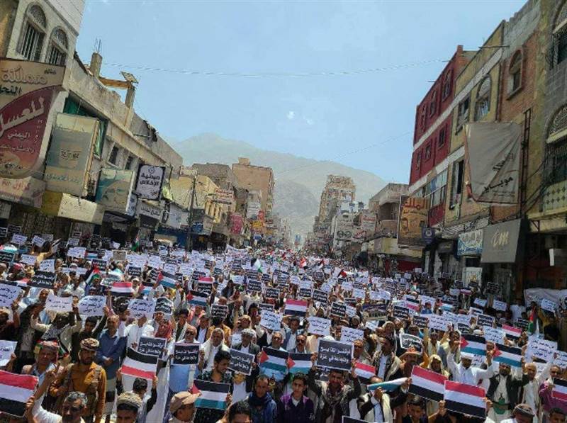 Yemen’in birçok kentinde Gazze’ye destek mitingleri düzenlendi