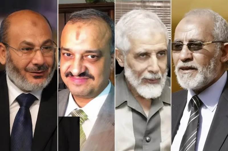 محكمة مصرية تقضي بإعدام مرشد الإخوان و7 من قيادات الجماعة في مصر