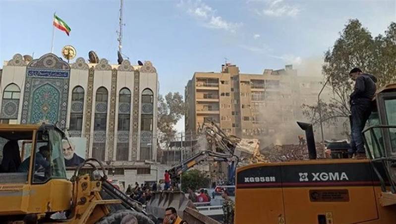 İsrail, İran'ın Şam'daki büyükelçilik ve konsolosluğunu vurdu