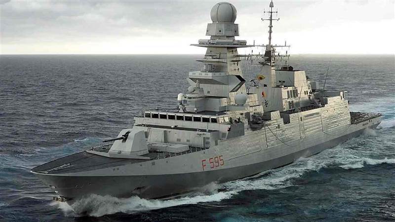 البحرية الإيطالية تعلن اسقاط مسيرة حوثية فوق باب المندب