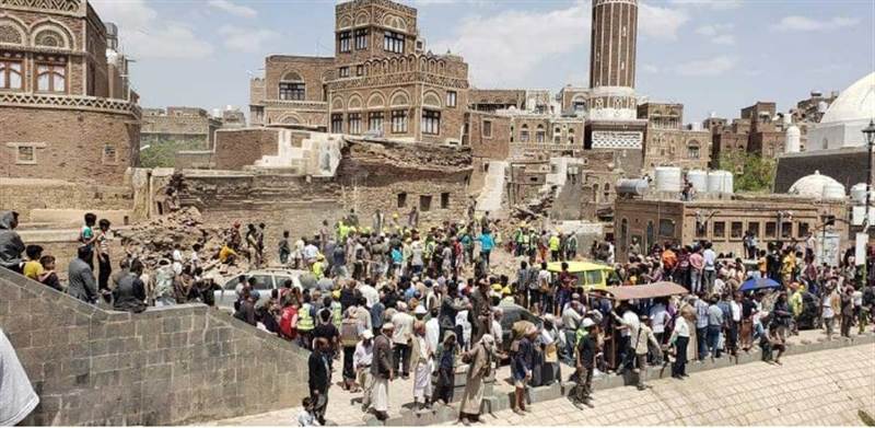 Yemen’in başkenti Sana’da cami restorasyonunda kubbenin çökmesi sonucu üç kişi öldü