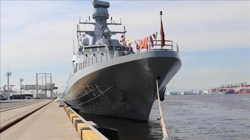 وزارة الدفاع التركية تعلن عن زيارة فرقاطة تركية الى الامارات