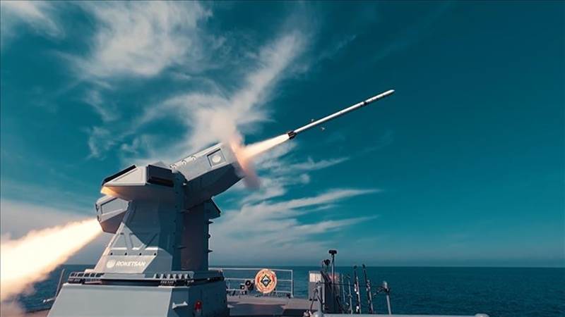 تركيا.. اختبار ناجح لصاروخ "لفنت" قصير المدى من منصة بحرية