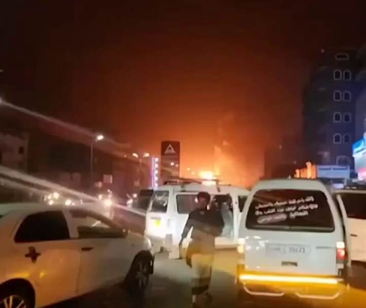 غارات جوية أمريكية مكثفة تستهدف مواقع الحوثيين في صنعاء