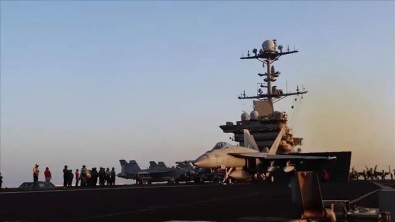 "Houthis Claim Attack on U.S. Aircraft Carrier 'Harry S. Truman' in the Red Sea"