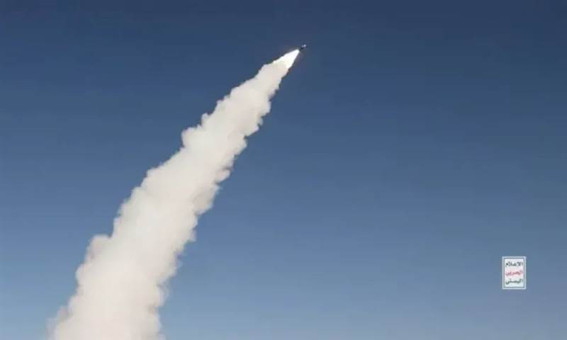Israeli Army Intercepts Houthi Missile Launched from Yemen