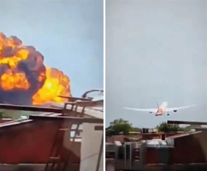 Ahmedabad'da Trajik Uçak Kazası: 242 Yolcu Taşıyan Uçak Düştü, Ağır Kayıplar Bekleniyor