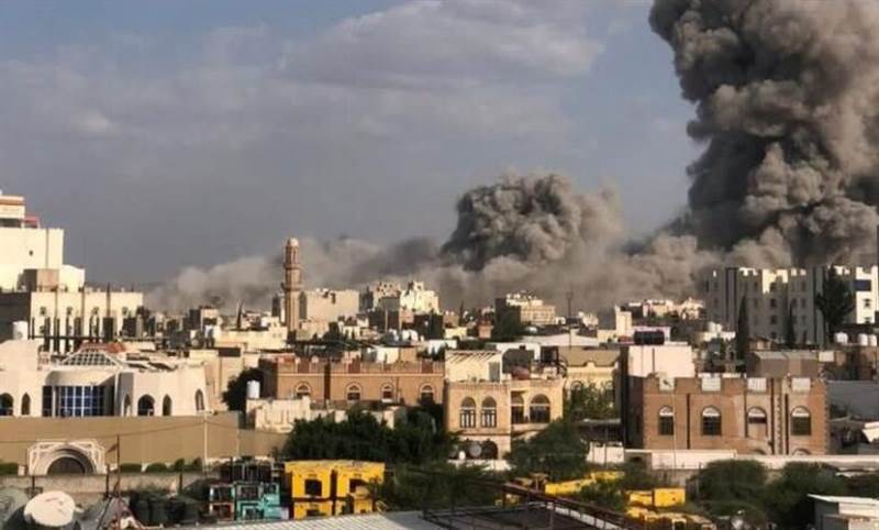 الاحتلال الاسرائيلي يكشف عدد الطائرات التي نفذت أعنف غارة على صنعاء مساء الخميس