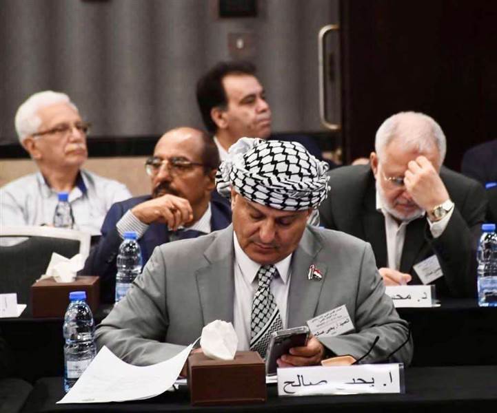 استمع لكلمة زعيم الحوثيين ..ظهور يحي صالح في مؤتمر بيروت يثير غضباً واسعاً ومطالبات لطارق صالح بالتوضيح أم هو تبادل أدوار ؟