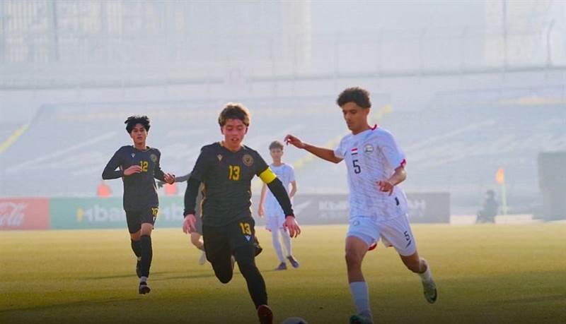 المنتخب اليمني للناشئين يواصل التألق بثلاثية نظيفة أمام كمبوديا ويقترب من حسم التأهل