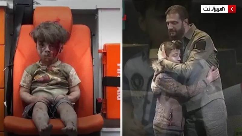 بعد 9 سنوات من صورة هزّت العالم.. "الطفل عمران" يعود إلى الواجهة ويروي قصته والشرع يحتضنه