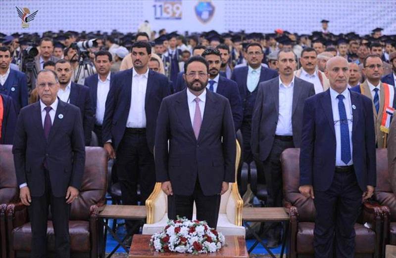 العرادة يشهد تخرج 1139 طالبًا بجامعة إقليم سبأ: التعليم هو معركة اليمن لبناء المستقبل