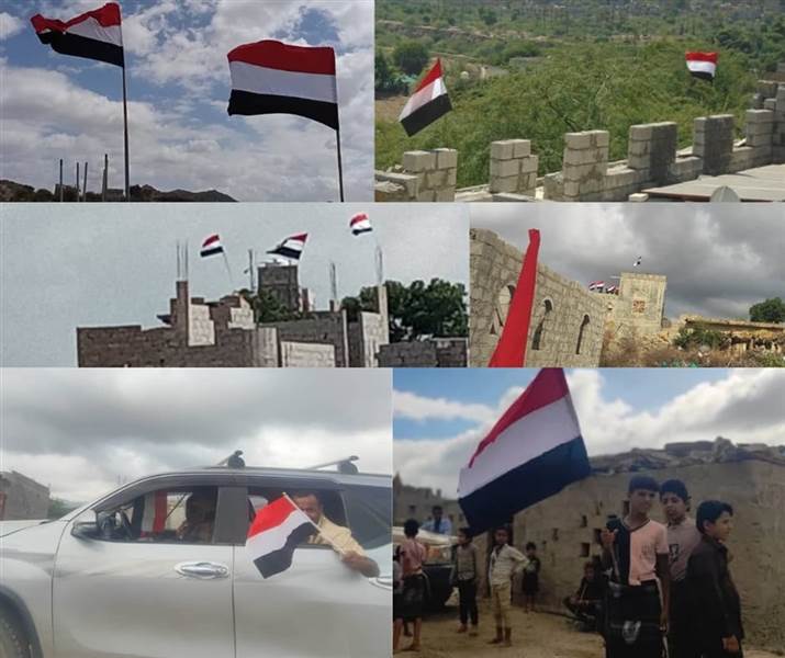 لحج تشهد حراكًا شعبيًا واسعًا دعمًا لقرارات العليمي ورفعًا لأعلام الجمهورية في مختلف المديريات