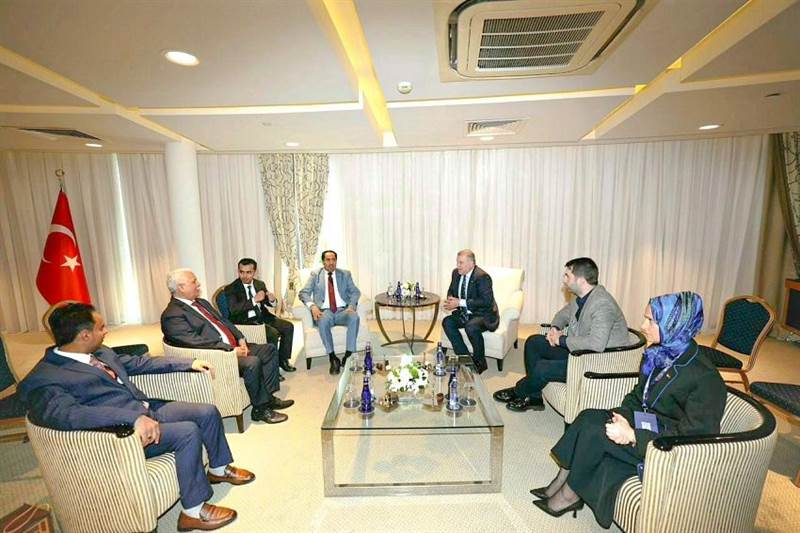 البكري ونظيره التركي يبحثان تعزيز التعاون الشبابي والرياضي وإعداد بروتوكول مشترك