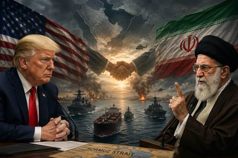 المنطقة على فوهة بركان ...ترامب يمدد وقف إطلاق النار مع إيران والحرس الثوري يهاجم 3 سفن في مضيق هرمز