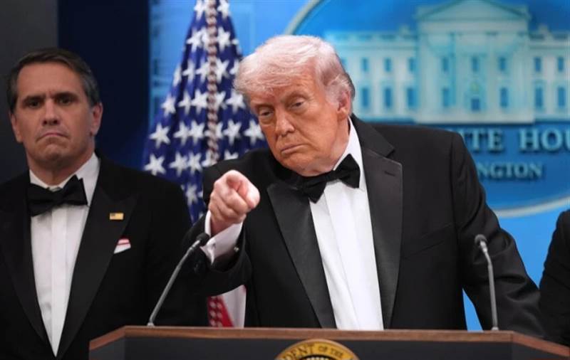 ترامب: منفذ إطلاق النار بحفل مراسلي البيت الأبيض “مريض” ولا صلة له بإيران