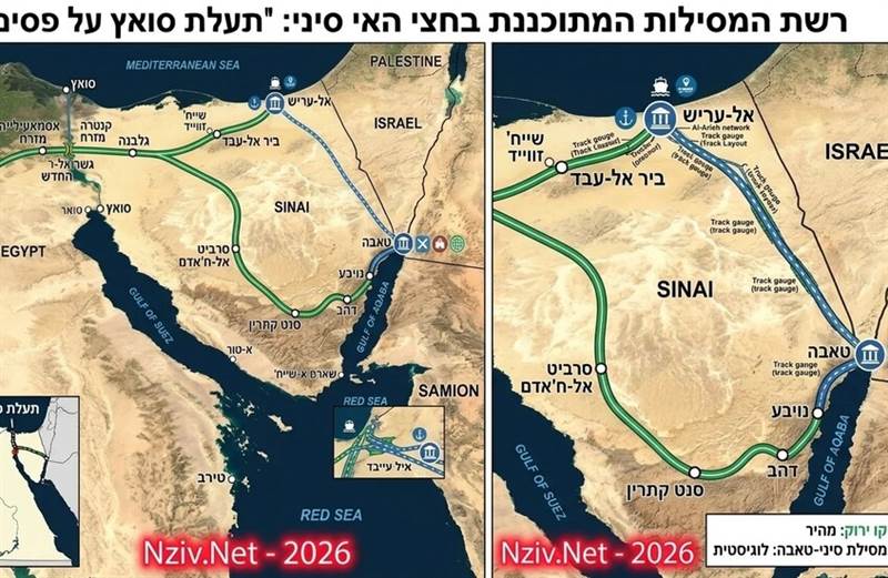 “قناة السويس على قضبان”.. مشروع مصري عملاق قد يعيد رسم خريطة التجارة العالمية
