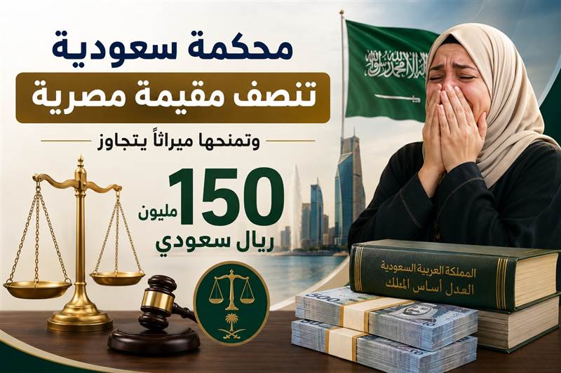 محكمة سعودية تنصف مقيمة مصرية وتمنحها ميراثًا يتجاوز 150 مليون ريال