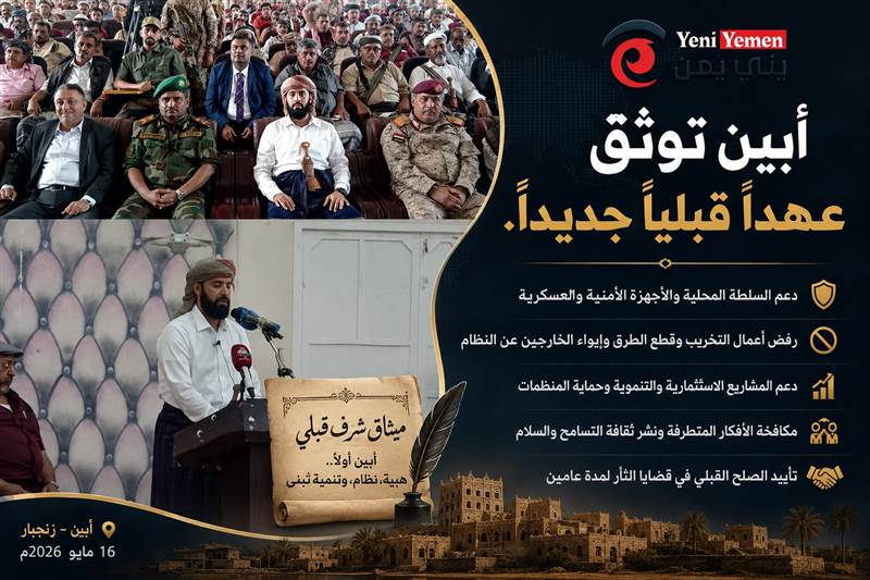 أبين توثق عهدًا قبليًا جديدًا.. مشايخ ووجهاء المحافظة يوقعون "ميثاق شرف" لدعم الأمن وإنهاء الثأر وتعزيز التنمية (نص الإتفاق )