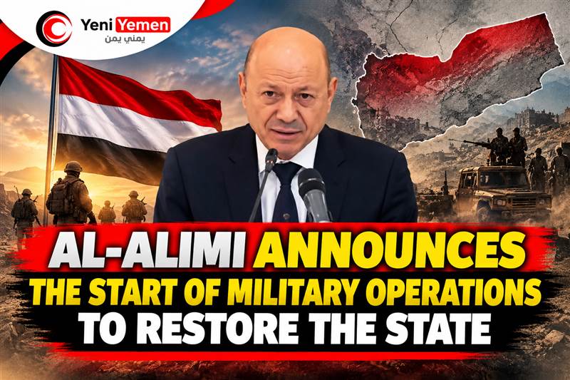 Breaking | Al-Alimi Announces Start of Military Operations: “We Have Moved From Preparation to Action”